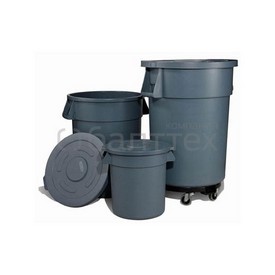 Контейнер для мусора GASTRORAG JW-CR76E 75,7 л, полиэтилен, цвет серый