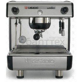 Профессиональная (рожковая) кофемашина Casadio Undici S/1 (полуавтомат, 1 группа, черная) Casadio