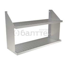 Полка перфорированная двух-уровневая ПР2-150/30