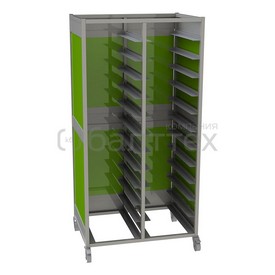 Тележка-шпилька Restoinox ТШCЗПП-12х2-40/20-304 закрытая