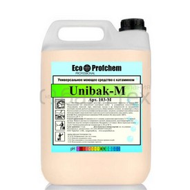 Высокоэффективное средство с дезинфицирующим эффектом UNIBAK-M 5 л Ecoprofchem