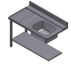 Стол для посудомоечной машины Kayman СПМ-111/1207 П