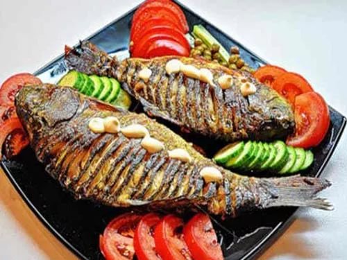 рыбное блюдо баварские забавы